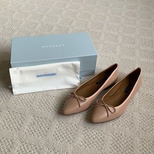 NWT Margaux ‘The Pointe’ Nappa Rose